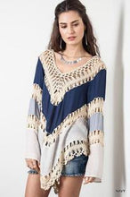 Sandra Crochet Tunic Top