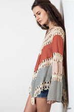 Sandra Crochet Tunic Top