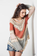 Sandra Crochet Tunic Top