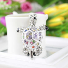 Crystal Turtle Keyring