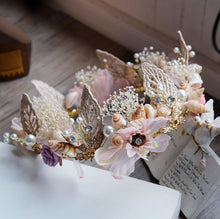 Floral and Shell Crown Headdress