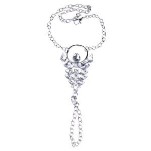 Crystal Barefoot Sandal