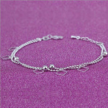 Swimming Silver Anklets