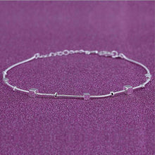 Swimming Silver Anklets