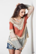 Sandra Crochet Tunic Top