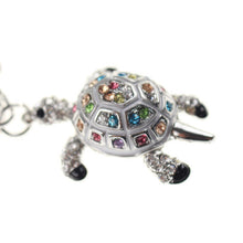 Crystal Turtle Keyring