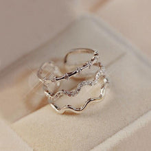 Mulit Layer Wave Ring