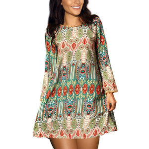 Printed Boho Dress