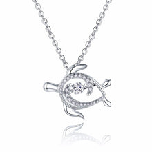 Swimming Turtle Necklace