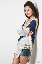 Sandra Crochet Tunic Top