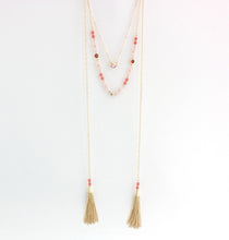 Double Tassel Necklace