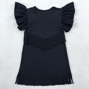 Girls' Tassel Dress