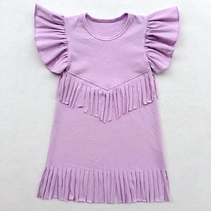 Girls' Tassel Dress