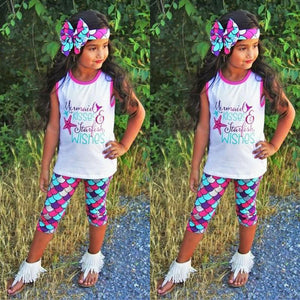 Girls Mermaid Kisses Set