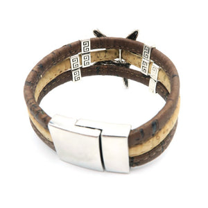 Cork and Starfish Bracelet
