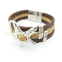 Cork and Starfish Bracelet