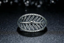 Tropical Leaf Ring- Sterling Silver
