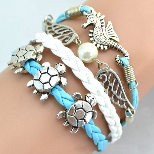 Multi-Layer Sea Turtle Bracelet
