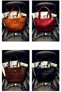 Newsies Leather Messenger Bag